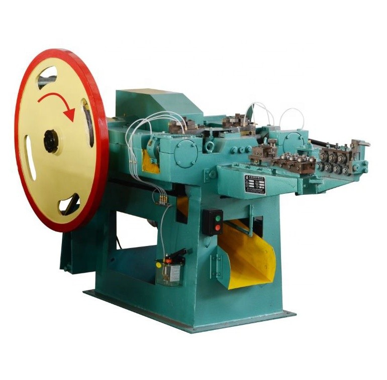 China low price automatic steel iron screw roofing concrete common wire nail making machine