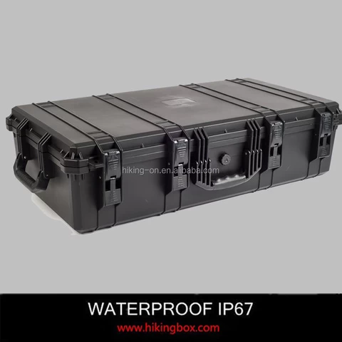 China manufacturer waterproof hard ABS plastic carry case/tool box with EVA foam