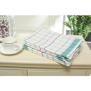 China products home decor OEM 100% natural cotton linen hand kitchen tea towels colorful towel with strong durable fibers