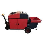 China squeeze electric small portable concrete pump