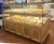 Import China Supplier Custom Wooden Cabinet Glass Bread Display Showcase from China