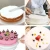 China Supplies Cake Baking Tools Rotating Cake Stand Turntable Plastic Cake Stand