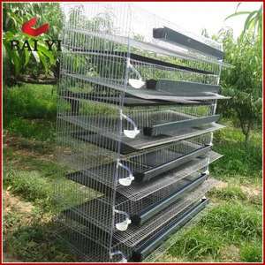 China Vertical Quail Breeding Cages Made In China For Sale(H type)