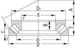 Chinese bearing factory Thrust Roller Bearing 29414 M bearings