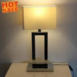 Chinese Classic Hot Sales Hotel Project Furniture Decorate  Bedroom Zhongshan Led E27 Table Lamp