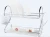 Import Chinese Manufacturer assembly  2 Tier S Tube Iron Wire Kitchen Cabinet Dish Drying Drainer Tableware Drying Rack Dish Rack from China