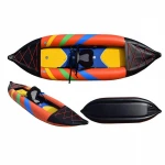 Chinese manufacturer red 10'x39"x12" outdoor inflatable boat canoe kayak
