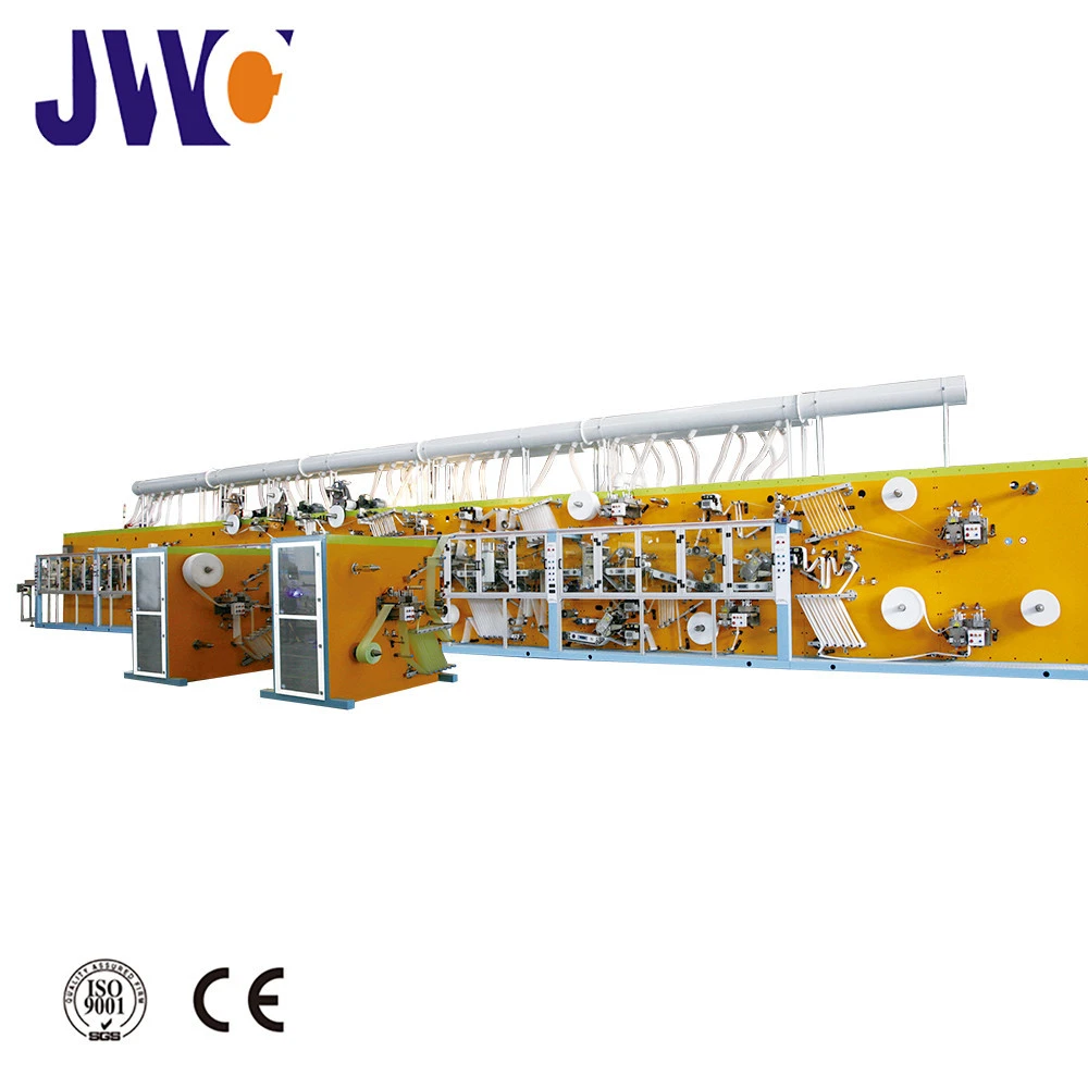 Chinese supplier diaper making complete machine baby diaper economical machine