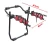 Import Chinese Supplier Universal Rear Mounted 3 Bike Parking Stand Bicycle Bike Carrier Rack from China
