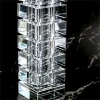 Chinese Suppliers Hand Made Clear Crystal Glass Vase
