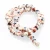 Import Chinses style porcelain round clay beads , smooth and mottled greek ceramic beads for bracelets DIY from China