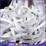 Chlorine resistance 10mm latex rubber elastic tape for swimsuit