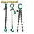 Import Choker Alloy 80 Stainless Steel Lifting sling grade 100 Cam-alloy chain slings from China