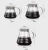 Import Classic Borosilicate Coffee Pot 500ml Glass Coffee Maker Pour Over Coffee Teapot from China