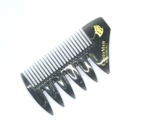 Classic Men&#x27;s Hair Styling Series Combs Grooming Personalized Hair Comb Plastic