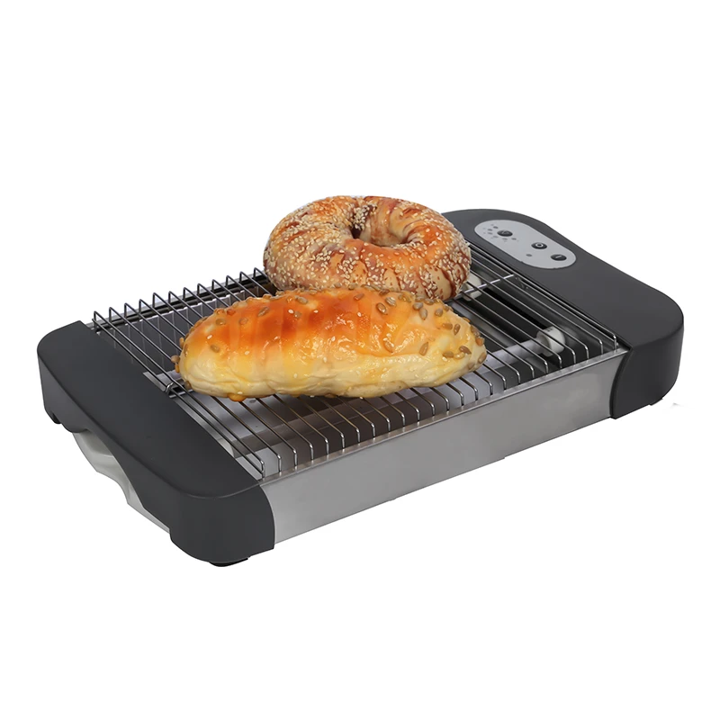 Classical Bread Maker Toaster Oven Slide-out Crumb Tray Flat Toaster Stainless Electric Toaster