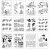 Clear stamps garden style Diy album decoration Soft pvc rubber stamp
