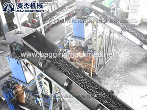Buy Coarse Aggregate Bagger 25kg 50kg 50kg Bags Packing Machine from MJ ...