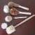 Import coconut fiber wooden dish washing brushes scrub anti-melting bristles for kitchen pot pan washing brush tool from China