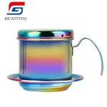 coffee drip pot stainless steel coffee filter vietnam drip coffee maker