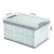 Import Collapsible Boxes Bins Pp Bin Household Plastic Folding Storage Box With Lids from China
