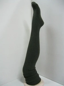 comfortable cable style over the knee socks