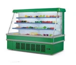 Commercial display refrigerator showcase  fruit vegetable display refrigeration equipment