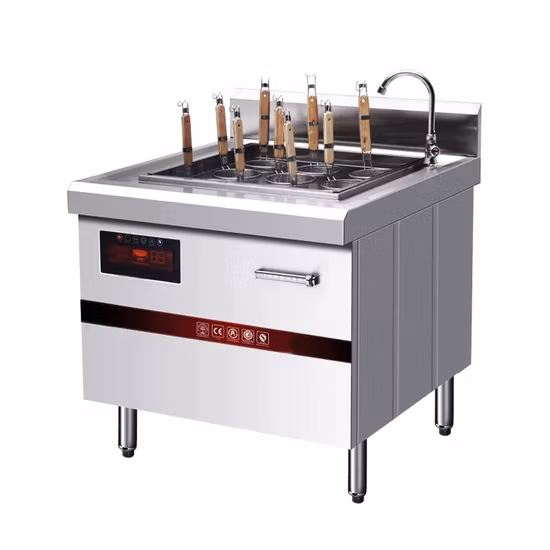 Commercial Multifunctional Integrated Kitchen, Noodle Cooker, Large Capacity Soup Boiler, Electric Pasta Cooking Machine