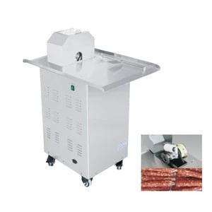 commercial stainless steel automatic sausage linker manual electric sausage casing tying machine sausage binding machine