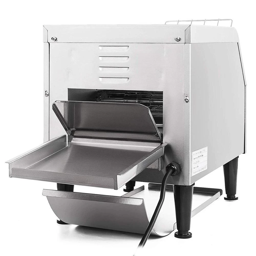 Commercial Stainless Steel Electric Conveyor Toaster for Restaurant Breakfast