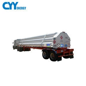 Compressed Natural Gas helium hydrogen h2 cng tube trailer