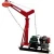 Import Construction Lift Crane Mini Diesel Hoist With 1 Ton Capacity from China