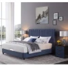 Contemporary Fabric Design furniture bedroom single bed  king size beds