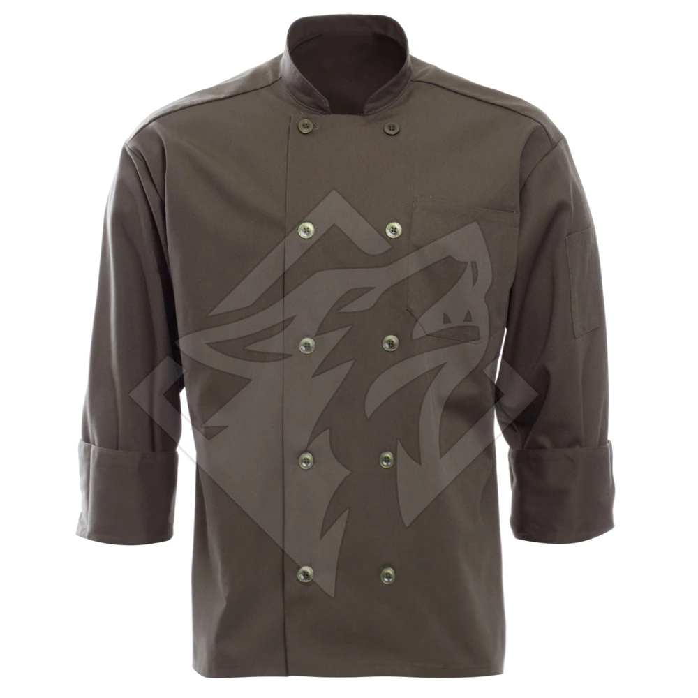 cook chef uniform hotel restaurant chef jacket classical design Full sleeve chef coat
