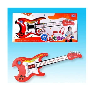 Cool design kids musical keyboard guitar electric with microphone