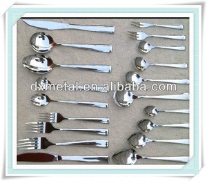 Copper flatware sets,stainless steel flatware set/stainless steel butter knife and fork