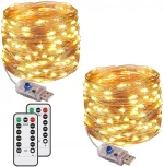 copper wire fairy holiday decoration light usb led curtain string lights 5v usb led string 10m Usb Led Light