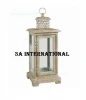 Copper & Wooden Lantern For Home Lighting Decoration