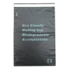 cornstarch biodegradable custom non plastic express post mailing bag