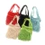 Import 100% Cotton Net Bag Narrow-Band Long Handle Hand-Held Woven  Supermarket Shopping Bag Cotton Net Bag from China