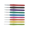 Crochet Hook Set Yarn Knitting Needles with Soft handle TPR Crochet Needles Sewing Accessories