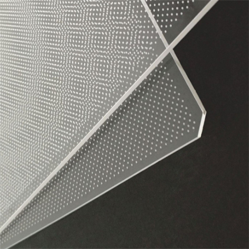 Buy Custmozied Laser Dotting Acrylic/pmma Light Guide Panel Led Light ...