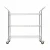 Import Custom 3-layer truck heavy duty wire shelf versatile and stable storage shelves rack metal shelves trolley truck rack from China