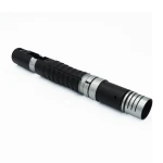 Custom design cnc aluminum machined lightsaber toy parts