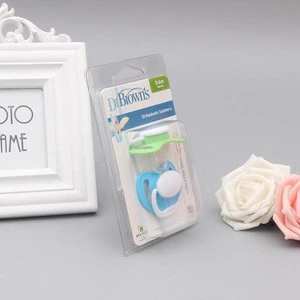 Custom Design Folding Plastic Packaging Blister Packaging With Insert Card