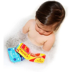 Custom  Eco-friendly waterproof washable  soft waterproof baby learn and play  EVA  Foam bath book