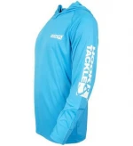 Custom Fishing Hoodie Long Sleeve Polyester Fishing Wear 50 UV Fishing Hoodie