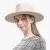 Import custom handmade vintage elegant women&#39;s Australian 100% wool  hard flat wide brim felt fedora hats from China