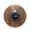 Custom Home laser cut wood  Decorative Round Wall Clocks