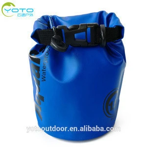 Custom LOGO 500D PVC Tarpaulin All Purpose Floating Waterproof Dry Bag 1.5L for Camping Hiking